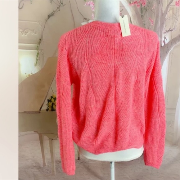 Anthropologie NWT  Keely Cable Knit Sweater Size S. - Picture 3 of 16